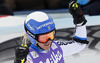 Eleventh placed Jessica Lindell-Vikarby of Sweden reacts in finish of the second run of women giant slalom race of Audi FIS Alpine skiing World cup in Soelden, Austria. First race of Audi FIS Alpine skiing World cup season 2014-2015, was held on Saturday, 25th of October 2014 on Rettenbach glacier above Soelden, Austria
