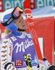 Eleventh placed Jessica Lindell-Vikarby of Sweden reacts in finish of the second run of women giant slalom race of Audi FIS Alpine skiing World cup in Soelden, Austria. First race of Audi FIS Alpine skiing World cup season 2014-2015, was held on Saturday, 25th of October 2014 on Rettenbach glacier above Soelden, Austria
