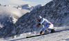 Fritz Dopfer of Germany skiing in first run of men giant slalom race of Audi FIS Alpine skiing World cup in Soelden, Austria. First race of Audi FIS Alpine skiing World cup season 2014-2015, was held on Sunday, 26th of October 2014 on Rettenbach glacier above Soelden, Austria
