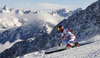 Marcel Hirscher of Austria skiing in first run of men giant slalom race of Audi FIS Alpine skiing World cup in Soelden, Austria. First race of Audi FIS Alpine skiing World cup season 2014-2015, was held on Sunday, 26th of October 2014 on Rettenbach glacier above Soelden, Austria
