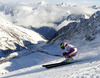 Kjetil Jansrud of Norway skiing in first run of men giant slalom race of Audi FIS Alpine skiing World cup in Soelden, Austria. First race of Audi FIS Alpine skiing World cup season 2014-2015, was held on Sunday, 26th of October 2014 on Rettenbach glacier above Soelden, Austria
