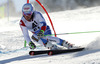 Carlo Janka of Switzerland skiing in first run of men giant slalom race of Audi FIS Alpine skiing World cup in Soelden, Austria. First race of Audi FIS Alpine skiing World cup season 2014-2015, was held on Sunday, 26th of October 2014 on Rettenbach glacier above Soelden, Austria
