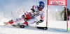 Benjamin Raich of Austria skiing in first run of men giant slalom race of Audi FIS Alpine skiing World cup in Soelden, Austria. First race of Audi FIS Alpine skiing World cup season 2014-2015, was held on Sunday, 26th of October 2014 on Rettenbach glacier above Soelden, Austria
