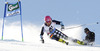 Samu Torsti of Finland skiing in first run of men giant slalom race of Audi FIS Alpine skiing World cup in Soelden, Austria. First race of Audi FIS Alpine skiing World cup season 2014-2015, was held on Sunday, 26th of October 2014 on Rettenbach glacier above Soelden, Austria
