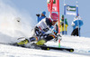 Samu Torsti of Finland skiing in first run of men giant slalom race of Audi FIS Alpine skiing World cup in Soelden, Austria. First race of Audi FIS Alpine skiing World cup season 2014-2015, was held on Sunday, 26th of October 2014 on Rettenbach glacier above Soelden, Austria
