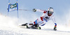 Elia Zurbriggen of Switzerland skiing in first run of men giant slalom race of Audi FIS Alpine skiing World cup in Soelden, Austria. First race of Audi FIS Alpine skiing World cup season 2014-2015, was held on Sunday, 26th of October 2014 on Rettenbach glacier above Soelden, Austria
