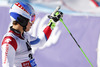 Carlo Janka of Switzerland reacts in finish of the second run of men giant slalom race of Audi FIS Alpine skiing World cup in Soelden, Austria. First race of Audi FIS Alpine skiing World cup season 2014-2015, was held on Sunday, 26th of October 2014 on Rettenbach glacier above Soelden, Austria
