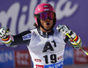 Seventh placed Marcus Sandell of Finland reacts in finish of the second run of men giant slalom race of Audi FIS Alpine skiing World cup in Soelden, Austria. First race of Audi FIS Alpine skiing World cup season 2014-2015, was held on Sunday, 26th of October 2014 on Rettenbach glacier above Soelden, Austria
