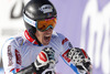 Fifth placed Victor Muffat-Jeandet of France reacts in finish of the second run of men giant slalom race of Audi FIS Alpine skiing World cup in Soelden, Austria. First race of Audi FIS Alpine skiing World cup season 2014-2015, was held on Sunday, 26th of October 2014 on Rettenbach glacier above Soelden, Austria
