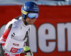 Fourth placed Benjamin Raich of Austria reacts in finish of the second run of men giant slalom race of Audi FIS Alpine skiing World cup in Soelden, Austria. First race of Audi FIS Alpine skiing World cup season 2014-2015, was held on Sunday, 26th of October 2014 on Rettenbach glacier above Soelden, Austria
