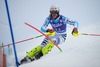 Susanne Riesch of Germany in action during 1st run of ladies Slalom of FIS ski alpine world cup at the Levi Black in Levi, Finland on 2014/11/15. <br>  <br> 
