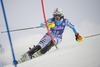 Susanne Weinbuchner of Germany in action during 1st run of ladies Slalom of FIS ski alpine world cup at the Levi Black in Levi, Finland on 2014/11/15. <br>  <br> 
