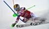 Marcel Hirscher (AUT) in action during 1st run of Mens Slalom of FIS ski alpine world cup at the Levi Black in  Levi, Finland on 2014/11/16.

