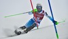 Ted Ligety (USA) in action during 1st run of Mens Slalom of FIS ski alpine world cup at the Levi Black in  Levi, Finland on 2014/11/16.
