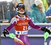 Sebastian-Foss Solevaag (NOR) reacts after his 2nd run of mens Slalom of FIS ski alpine world cup at the Levi Black in  Levi, Finland on 2014/11/16.
