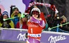 Henrik Kristoffersen (NOR) reacts after his 2nd run of mens Slalom of FIS ski alpine world cup at the Levi Black in  Levi, Finland on 2014/11/16.
