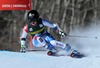 Lara Gut of Switzerland in action during 1st run of ladies Giant Slalom of FIS Ski Alpine Worldcup at the Aspen Mountain Course in Aspen, United States on 2014/11/29. 
