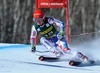 Anemone Marmottan of France in action during 1st run of ladies Giant Slalom of FIS Ski Alpine Worldcup at the Aspen Mountain Course in Aspen, United States on 2014/11/29. 
