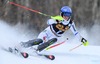 Frida Hansdotter of Sweden in action during 1st run of ladies Slalom of FIS Ski Alpine Worldcup at the Aspen Mountain Course in Aspen, Canada on 2014/11/30. 
