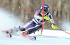 Mikaela Shiffrin of the USA in action during 1st run of ladies Slalom of FIS Ski Alpine Worldcup at the Aspen Mountain Course in Aspen, Canada on 2014/11/30. 
