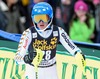 Charlotta Saefvenberg of Sweden reacts after her 2nd run of ladies Slalom of FIS Ski Alpine Worldcup at the Aspen Mountain Course in Aspen, United States on 2014/11/30. 
