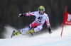 Philipp Schoerghofer of Austria in actionduring the 1st run of men Giant Slalom of FIS Ski World Cup at the Birds of Prey Course in Beaver Creek, United States on 2014/12/07.
