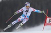 Alexis Pinturault of France in actionduring the 1st run of men Giant Slalom of FIS Ski World Cup at the Birds of Prey Course in Beaver Creek, United States on 2014/12/07.

