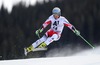 Christoph Noesig of Austria in actionduring the 1st run of men Giant Slalom of FIS Ski World Cup at the Birds of Prey Course in Beaver Creek, United States on 2014/12/07.
