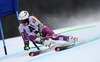 Henrik Kristoffersen of Norway in actionduring the 1st run of men Giant Slalom of FIS Ski World Cup at the Birds of Prey Course in Beaver Creek, United States on 2014/12/07.
