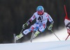 Mathieu Faivre of France in actionduring the 1st run of men Giant Slalom of FIS Ski World Cup at the Birds of Prey Course in Beaver Creek, United States on 2014/12/07.
