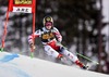 Kathrin Zettel of Austria in action during 1st run of the women Giant Slalom of FIS Ski World Cup at Olympia Course in Are, Sweden on 2014/12/12.
