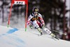 Kathrin Zettel of Austria in action during 1st run of the women Giant Slalom of FIS Ski World Cup at Olympia Course in Are, Sweden on 2014/12/12.
