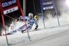 Stefan Luitz of Germany in action during 1st run the men Giant Slalom of FIS Ski World Cup at Olympia Course in Are, Sweden on 2014/12/12.
