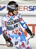 Victor Muffat-Jeandet of France reacts after his of the men Giant Slalom of FIS Ski World Cup at Olympia Course in Are, Sweden on 2014/12/12.
