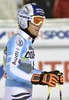 Fritz Dopfer of Germany reacts after his of the men Giant Slalom of FIS Ski World Cup at Olympia Course in Are, Sweden on 2014/12/12.
