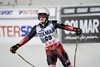 Filip Zubcic of Croatia reacts after his 2nd run of the men Giant Slalom of FIS Ski World Cup at Olympia Course in Are, Sweden on 2014/12/12.
