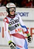 Elia Zurbriggen of Switzerland reacts after his 2nd run of the men Giant Slalom of FIS Ski World Cup at Olympia Course in Are, Sweden on 2014/12/12.
