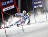 3rd place Stefan Luitz of Germany in action during 1st run the men Giant Slalom of FIS Ski World Cup at Olympia Course in Are, Sweden on 2014/12/12.
