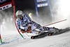 3rd place Stefan Luitz of Germany in action during 1st run the men Giant Slalom of FIS Ski World Cup at Olympia Course in Are, Sweden on 2014/12/12.
