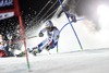 Gino Caviezel of Switzerland in action during 1st run the men Giant Slalom of FIS Ski World Cup at Olympia Course in Are, Sweden on 2014/12/12.
