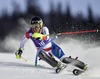 Wendy Holdener of Switzerland in action during 1st run the women Slalom of FIS Ski World Cup at Olympia Course in Are, Sweden on 2014/12/13.
