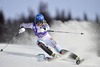 Anna Swenn-Larsson of Sweden in action during 1st run the women Slalom of FIS Ski World Cup at Olympia Course in Are, Sweden on 2014/12/13.
