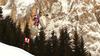 Second placed Kjetil Jansrud of Norway skiing men downhill race of Audi FIS Alpine skiing World cup in Val Gardena, Italy. Men downhill race of Audi FIS Alpine skiing World cup season 2014-2015, was held on Friday, 19th of December 2014 on famous Saslong course in Val Gardena, Italy.
