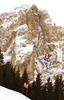 Carlo Janka of Switzerland skiing men downhill race of Audi FIS Alpine skiing World cup in Val Gardena, Italy. Men downhill race of Audi FIS Alpine skiing World cup season 2014-2015, was held on Friday, 19th of December 2014 on famous Saslong course in Val Gardena, Italy.
