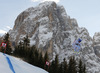 Hans Olsson of Sweden skiing men downhill race of Audi FIS Alpine skiing World cup in Val Gardena, Italy. Men downhill race of Audi FIS Alpine skiing World cup season 2014-2015, was held on Friday, 19th of December 2014 on famous Saslong course in Val Gardena, Italy.
