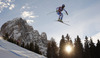 Ralph Weber of Switzerland skiing men downhill race of Audi FIS Alpine skiing World cup in Val Gardena, Italy. Men downhill race of Audi FIS Alpine skiing World cup season 2014-2015, was held on Friday, 19th of December 2014 on famous Saslong course in Val Gardena, Italy.
