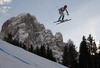 Martin Cater of Slovenia skiing men downhill race of Audi FIS Alpine skiing World cup in Val Gardena, Italy. Men downhill race of Audi FIS Alpine skiing World cup season 2014-2015, was held on Friday, 19th of December 2014 on famous Saslong course in Val Gardena, Italy.
