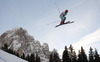 Klemen Kosi of Slovenia skiing men downhill race of Audi FIS Alpine skiing World cup in Val Gardena, Italy. Men downhill race of Audi FIS Alpine skiing World cup season 2014-2015, was held on Friday, 19th of December 2014 on famous Saslong course in Val Gardena, Italy.
