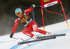 Fifth placed Christof Innerhofer of Italy skiing men super-g race of Audi FIS Alpine skiing World cup in Val Gardena, Italy. Men super-g race of Audi FIS Alpine skiing World cup season 2014-2015, was held on Saturday, 20th of December 2014 on famous Saslong course in Val Gardena, Italy.
