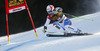 Patrick Kueng of Switzerland skiing men super-g race of Audi FIS Alpine skiing World cup in Val Gardena, Italy. Men super-g race of Audi FIS Alpine skiing World cup season 2014-2015, was held on Saturday, 20th of December 2014 on famous Saslong course in Val Gardena, Italy.
